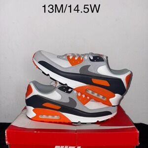 Nike Air Max 90 – Men's 13 / Women's 14.5 Safety Orange .